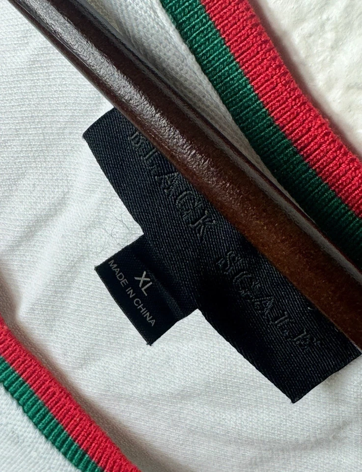 Camiseta sin mangas escala negra blanca XL roja verde Foto 3 de 3