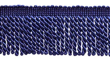 Bullion Fringe Trim, Style# EF25, Color# J4 - Ultramarine Blue [10 Yards]