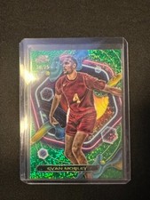 Evan Mobley 2023-24 Topps Chrome Cosmic Green Space Dust Refractors #/75 #26