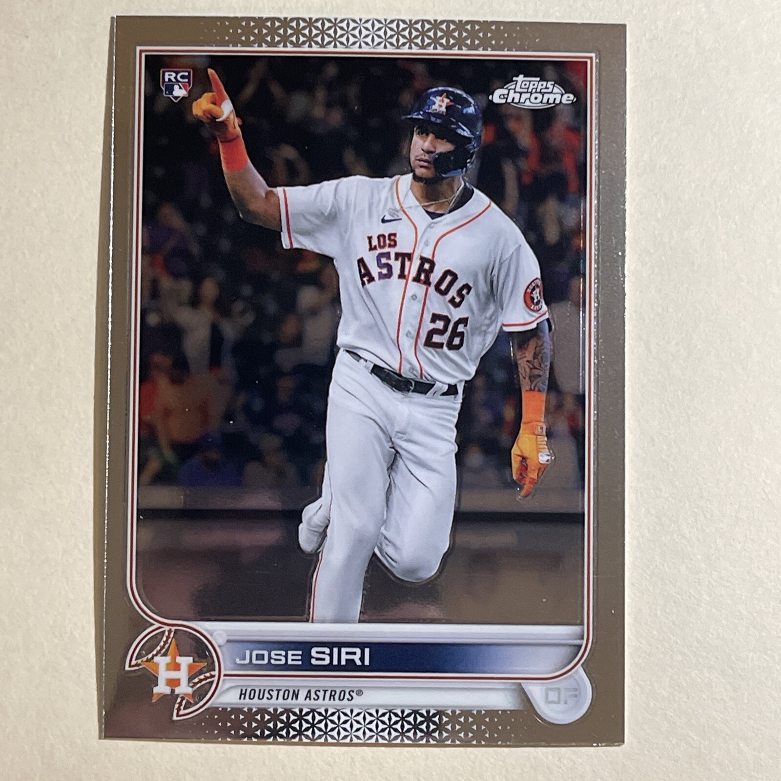 2022 Topps Chrome Jose Siri Rookie Houston Astros #204