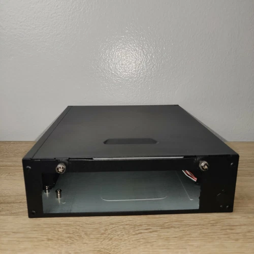 Used Barebone black Mini-ITX Case.