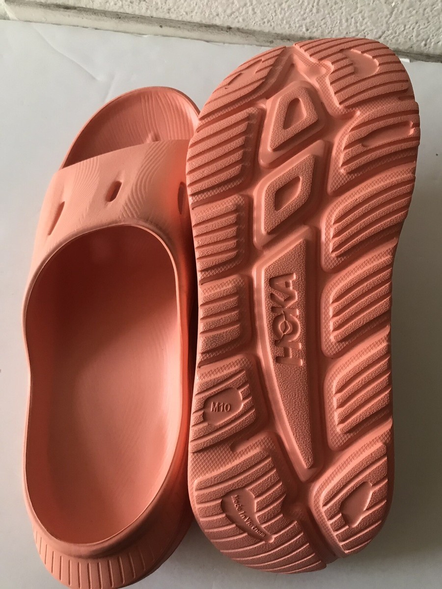 UNISEX HOKA ORA RECOVERY SLIDE ON SANDAL ORANGE/PAPAYA  display picture 2
