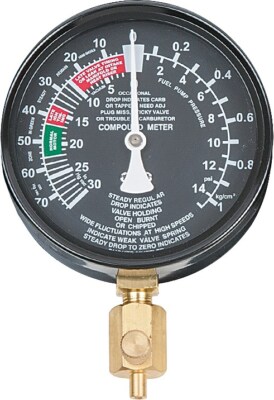KS TOOLS Manometer Ø 92mm