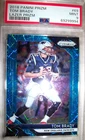 2018 PANINI PRIZM TOM BRADY SSP BLUE LAZER PRIZM #69 PSA MINT 9
