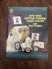 Gloria  Pat  It  s The Little Things That Count  Cross Stitch Bk 12 Vintage OOP