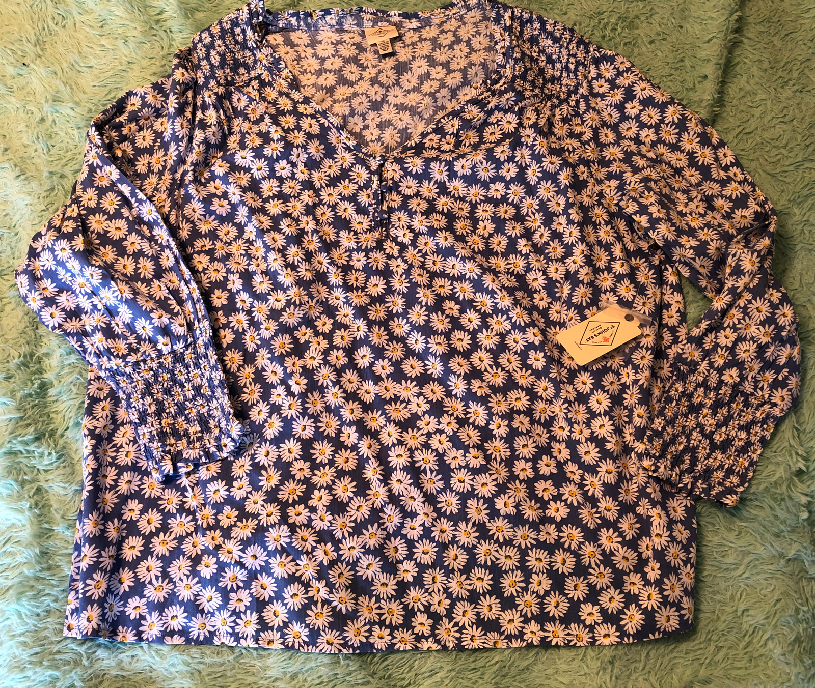 st john's bay peasant top