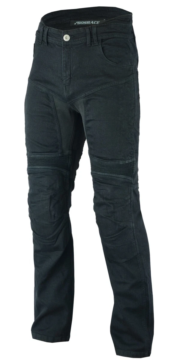 Motorrad Roller Textil Hose Schwarz Biker Motorrad Winter Und Sommer Hose Neu