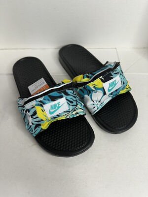 Nike Slides Benassi JDI Fanny pack Print Sz 14