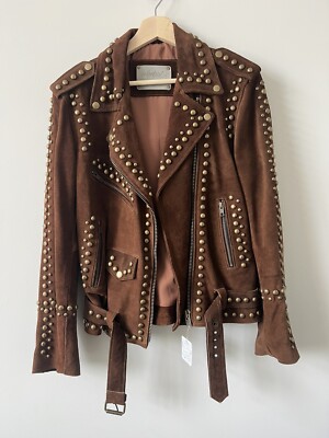 PEOPLESTYLE leather zip up riders