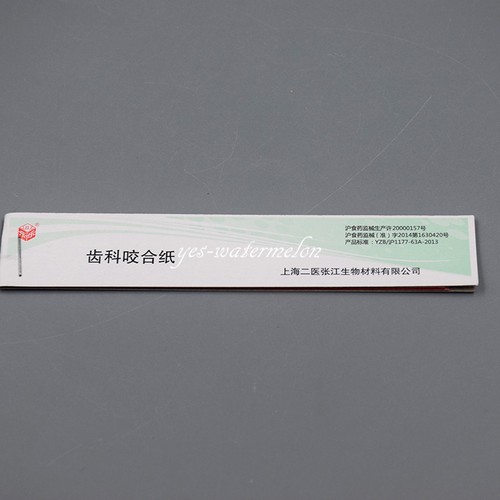 20 Books/Box Dental Articulating Paper Thick For Porcelain Denture Teeth 100um - Picture 4 of 12