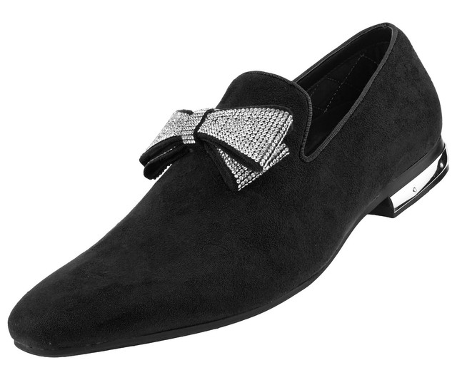 velvet loafers with tuxedo