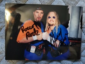  ECW Public Enemy wrestling autograph picture WWF/WWE/ECW/WCW