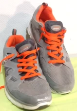 Skechers Sport Mens Flex Sole Athletic Sneakers SN51197 Size 13 gray orange EUC