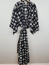 Vintage FP IN TOKYO - Made in Japan Print Long Kimono Robe Size 60