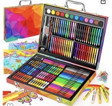 COLORING KIT FOR KIDS Soucolor Arts And Craft Supplies 183 Pack Drawing