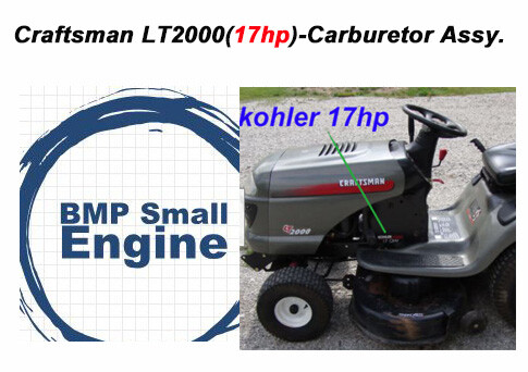Craftsman lt2000 kohler carburetor shop
