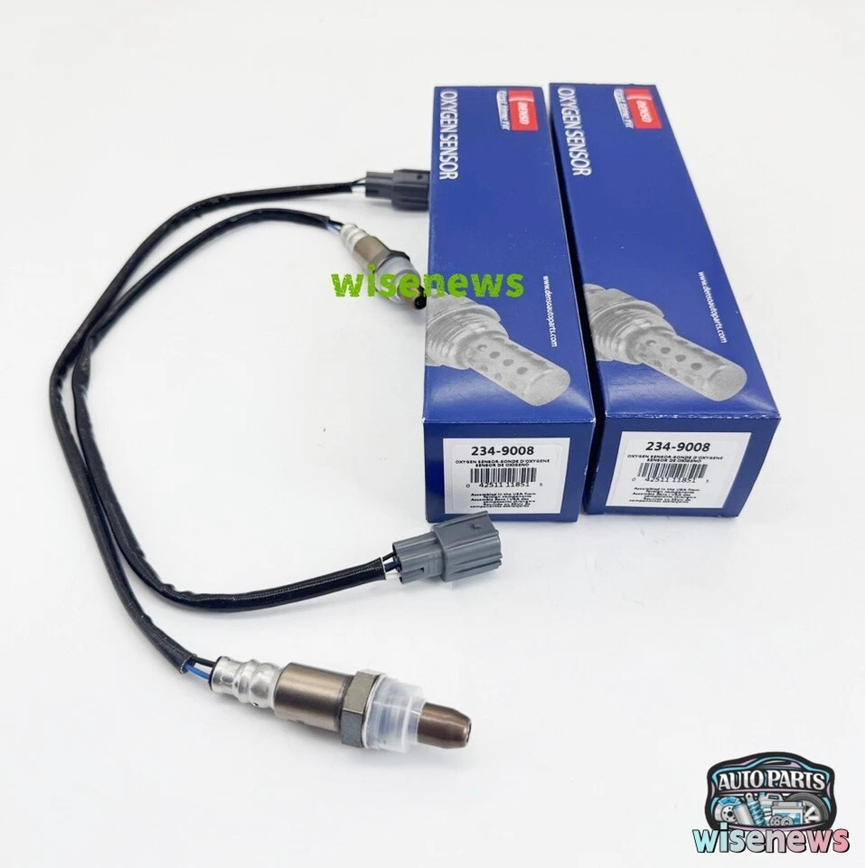 2PCS DENSO Up Air Fuel Ratio Oxygen O2 Sensor For Toyota Lexus Pontiac 234-9008 - Image 2 of 4