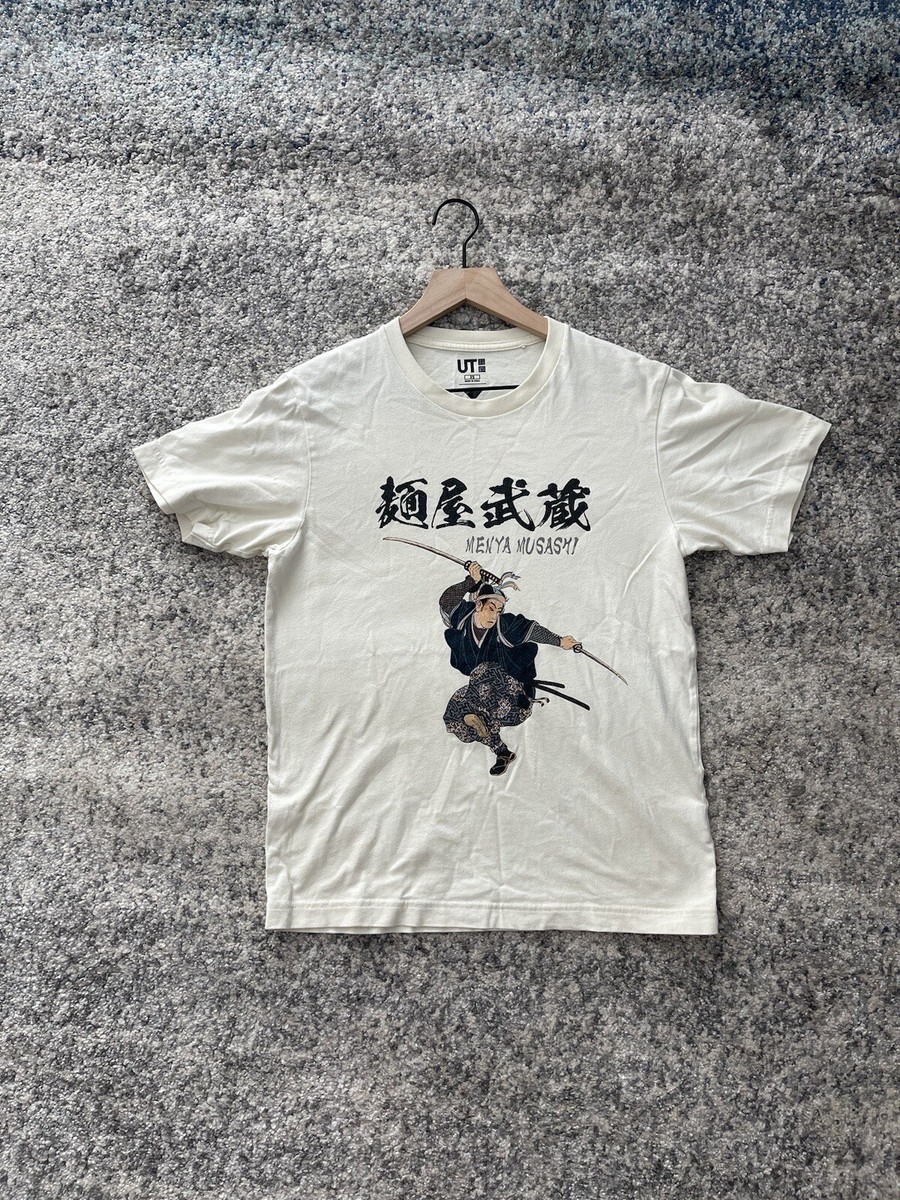 UT Uniqlo Menya Musashi Tsukemen Ramen T-Shirt Size XS Tokyo Japan
