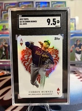2023 Topps Series 1 - All Aces Corbin Burnes #AA-10 SGC 9.5