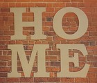 HOME sign-letters-bookman font-3 sizes to choose from-MDF 9mm-ready to decorate