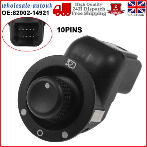 Interruptor de control de espejo retrovisor eléctrico para Renault Captur Clio MK4 Modus 8200214921 - Imagen 1 de 12