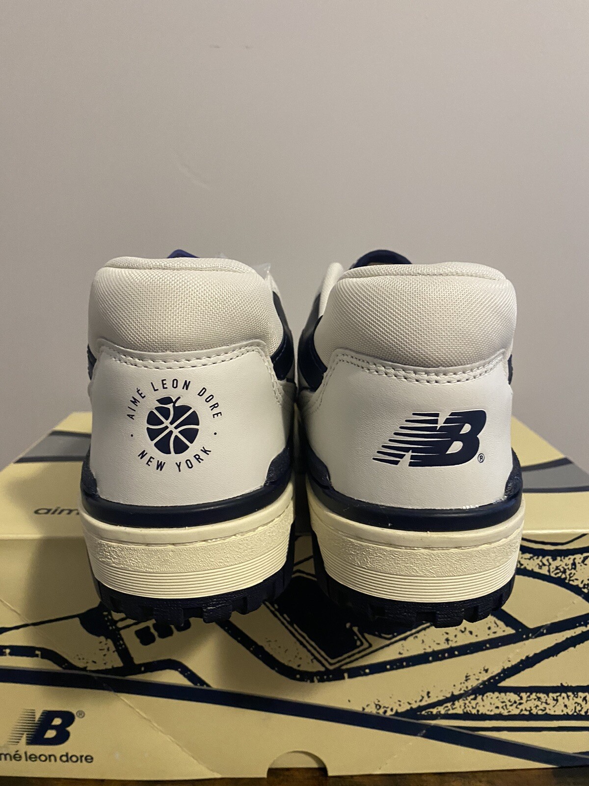 New Balance x Aime Leon Dore 550 Navy - Men’s 9.5, DS image 6
