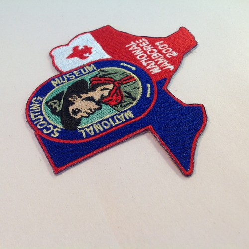 Vtg BSA Boy Scouts of America Patch 2001 National Jamboree Scouting Museum TX - Picture 5 of 9