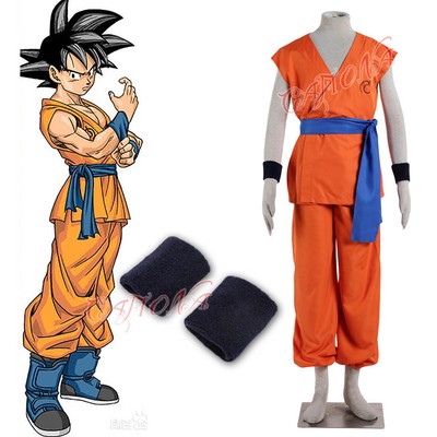 Cafiona New Dragon Ball Z Son Goku Cosplay Costume Kakarotto