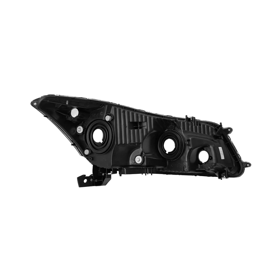 For 2008-2012 Honda Accord 4Dr Sedan Black Headlights OE Replacement Pair - Imagem 4 de 4