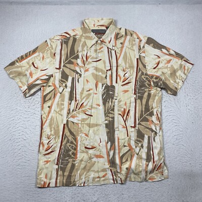 Tori Richard Shirt 50 Year Anniversary Mens Large Multicolor Short