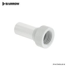 Barrow TWDLG-S External Flow Guiding Joint Fitting for Reservoir G1/4" , White