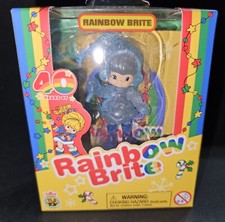 Rainbow Brite Winter RARE CHASE Blue Glitter Cheebee Figure TLS 40th Anniversary