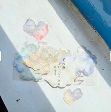 Fairy Maru Little Sea of ​​Clouds in Matte PET  3D Embossed Tape SAMPLE LOOP