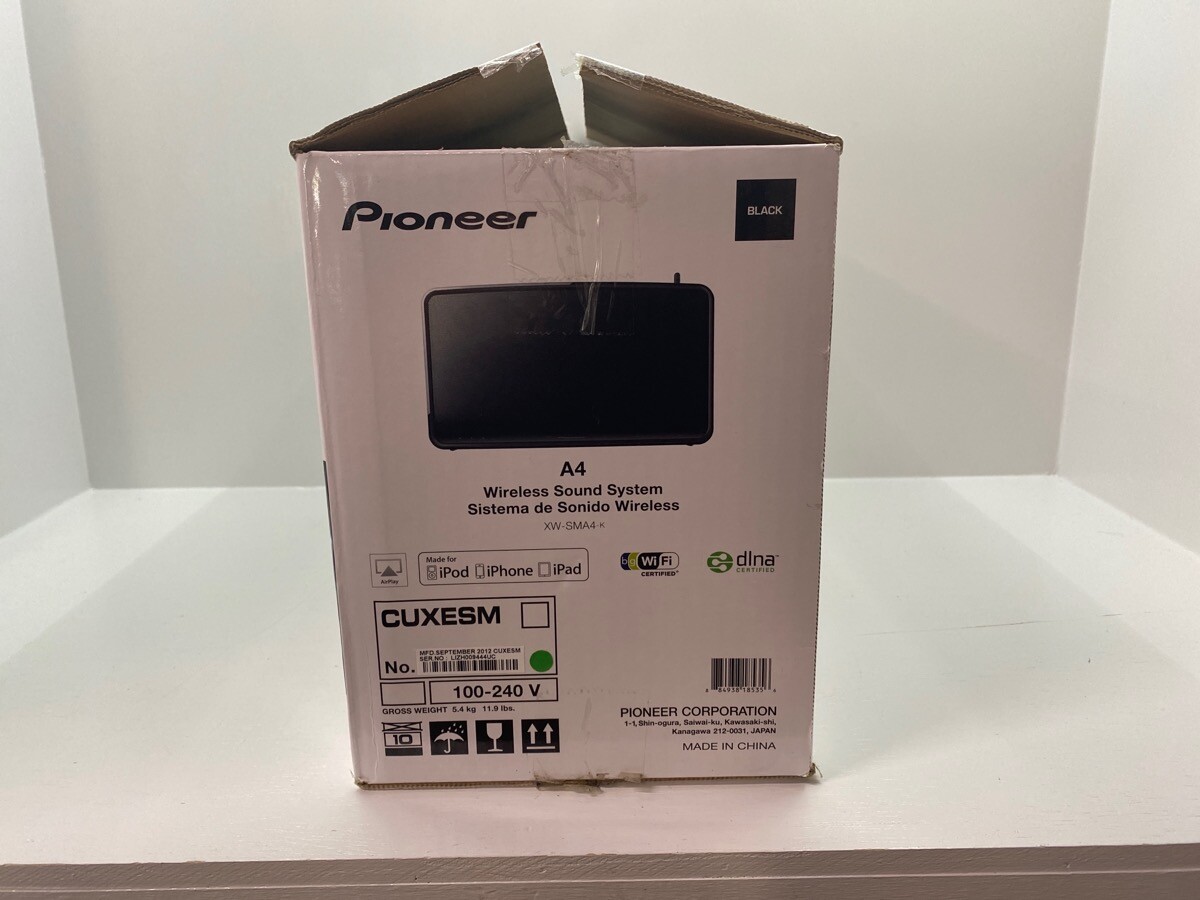 pioneer a4 wireless speaker setup