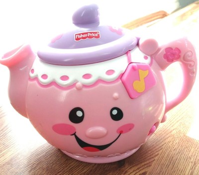 fisher price pink teapot