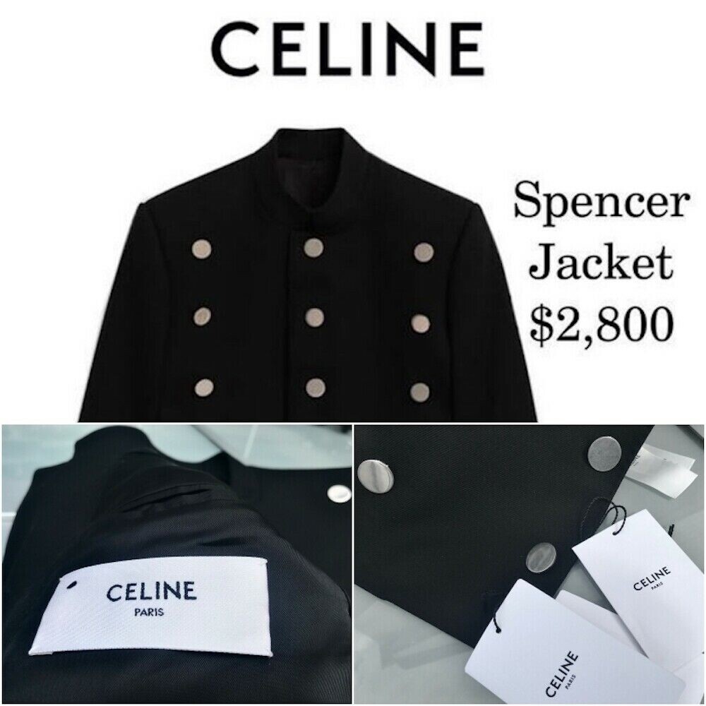 UltraRare & Gorgeous Celine SS19 Hedi Slimane Spencer Jacket