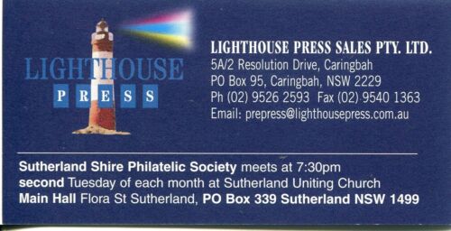 2002 Sutherland Shire Philatelic Society - Stamp booklet Annual Spring Fair 191 - Picture 3 of 3