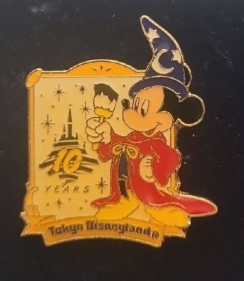 1993 TOKYO DISNEYLAND 10-YEAR ANNIVERSARY RARE PIN | eBay