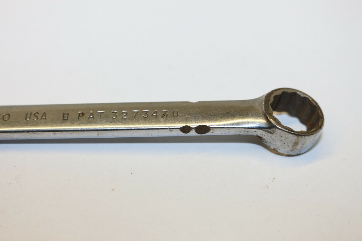 Vintage Snap-on Tools USA 12 Point 7/16