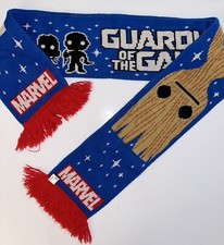 MARVEL Guardians of the Galaxy Scarf Collector Corps GROOT 58" Acrylic Blue