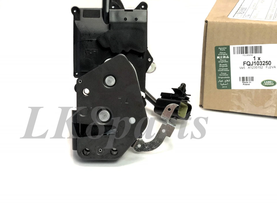 Land Rover Range Rover P38 95-99 Front Door Latch LH FQJ103250 Genuine - Image 3 of 4