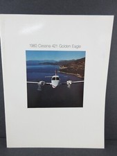 1980 Cessna 421 Golden Eagle Brochure with Photos, Specs & Cockpit Shots