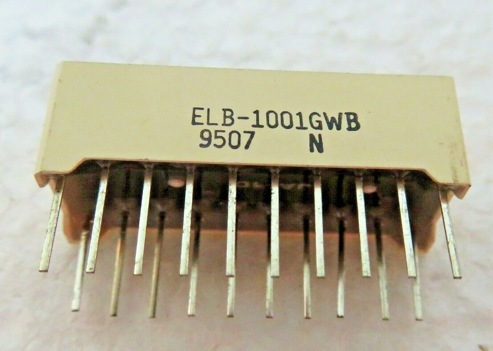 ELB-1001GWB EVERLIGHT VISIBLE LED 10-ELEMENT BAR GRAPH DISPLAY 5-PC LOT