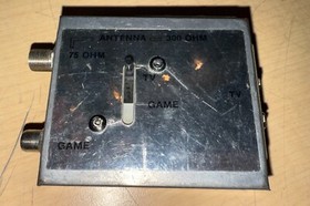 Atari 2600 Console 4 Switches CX-2600 Switch Box Power Supply  KL