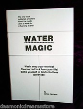 WATER MAGIC. James Harrison. Finbarr. Magick Occult Witchcraft Grimoire
