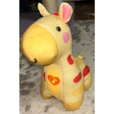 Fisher-Price Plush Soothe and Glow Giraffe Yellow Lights  Music