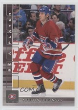 2001-02 ITG Be A Player Memorabilia Martin Rucinsky #248 00a2