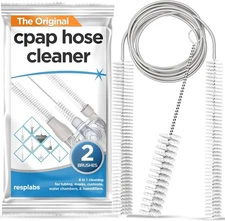 resplabs CPAP Hose Cleaning Brush 8 in 1 Cleaner for White, Light Gray 