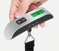 New Portable Digital Scale Electronic Luggage Hanging Suitcase Weight 110lb/50kg