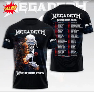 Megadeth Tour Shirt | eBay